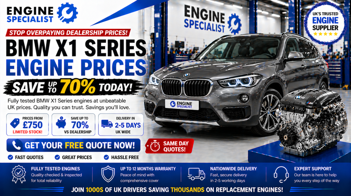 bmw X1 series engine prices with engine specialist